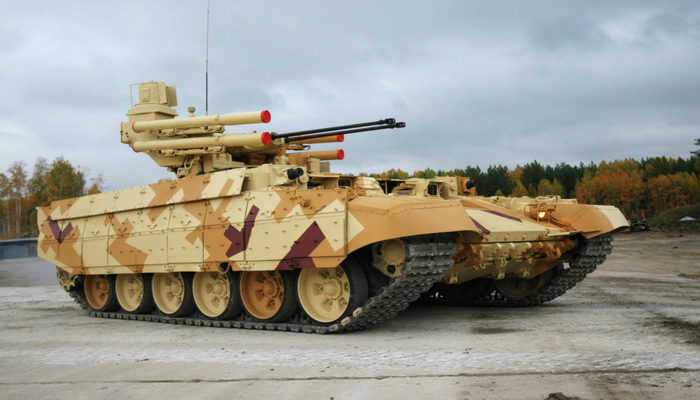 الجزائر | طلب شراء 300 عربة مدرعة روسية الصنع من طراز .BMPT-72 Terminator 2