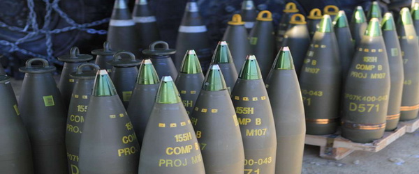 الولايات المتحدة | نقل ذخائر مدفعية إلى أوكرانيا من مستودعات في إسرائيل وكوريا الجنوبية.