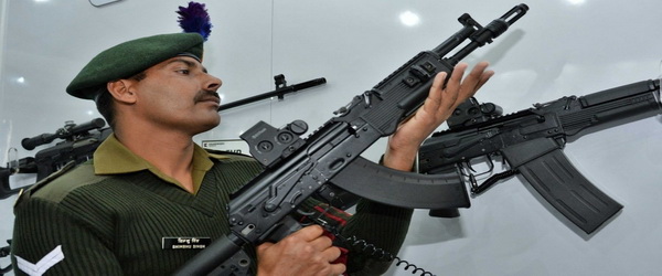 الهند | المشروع الهندي الروسي المشترك "Indo-Russian Rifles Private Ltd يبدأ في إنتاج بنادق كلاشنيكوف الآلية الهندية AK-203. 