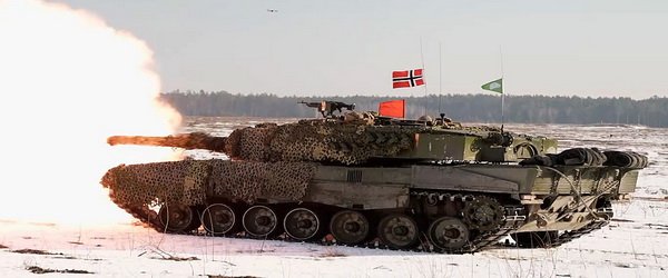النرويج | وزارة الدفاع النرويجية تقرر إخفاء عدد دبابات ليوبارد 2 المرسلة إلى أوكرانيا.