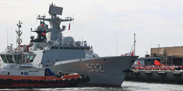 الصين | نشر وتمركز ستة سفن حربية صينية في الشرق الأوسط بعد الدعم الأمريكي لإسرائيل.