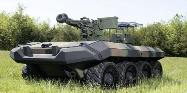الولايات المتحدة | الكشف عن مركبة القتال الروبوتية لبرنامج (WOLF-X (RCV) في الاجتماع السنوي لرابطة جيش الولايات المتحدة ((AUSA-2023.