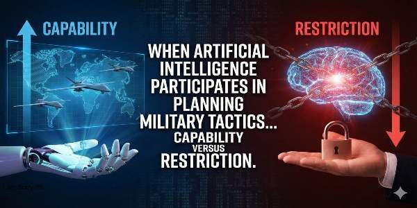 When Artificial Intelligence Participates in Planning Military Tactics…Capability Versus Restriction.