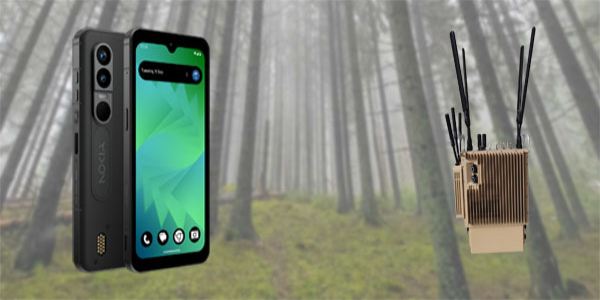 نوكيا تطلق حلول اتصالات تكتيكية جديدة مع هاتف Nokia Mission-Safe المخصص للعمليات العسكرية. 