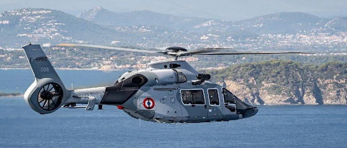 فرنسا | البحرية الفرنسية تتسلم أول طائرة هليكوبتر من طراز H160 لمهام البحث والإنقاذ.