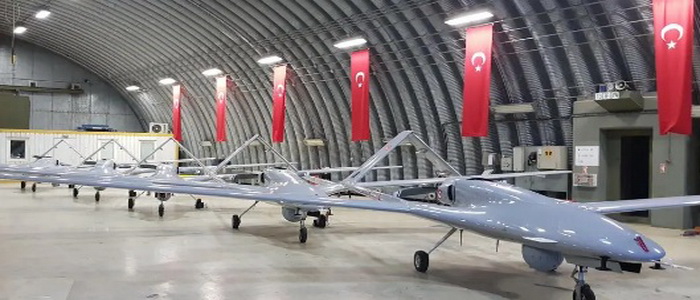 توغو | تستحوذ على مركبة جوية قتالية تركية بدون طيار من طراز . Bayraktar TB2