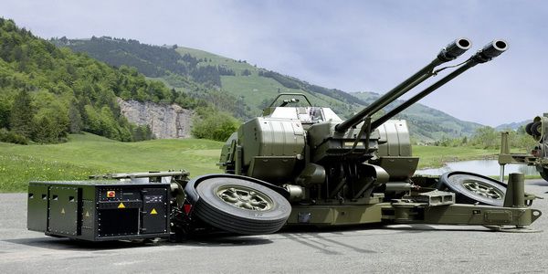 رومانيا | شركة Rheinmetall تعمل على تحديث أنظمة مدفعية الدفاع الجوي الرومانية Oerlikon GDF 103.