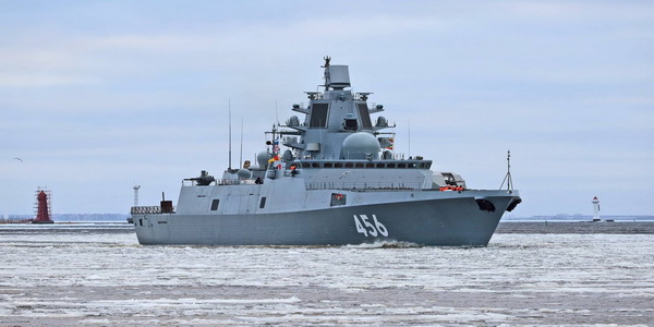روسيا | تكليف فرقاطة جديدة من طراز Admiral Golovko بالإنضمام رسميًا إلى الأسطول الشمالي للبحرية الروسية.