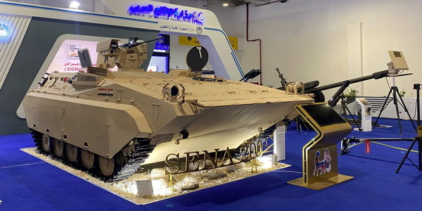 مصر | الكشف عن عربة المشاة القتالية المدرعة Sena 200 IFV محلية الصنع في معرض .EDEX 2023