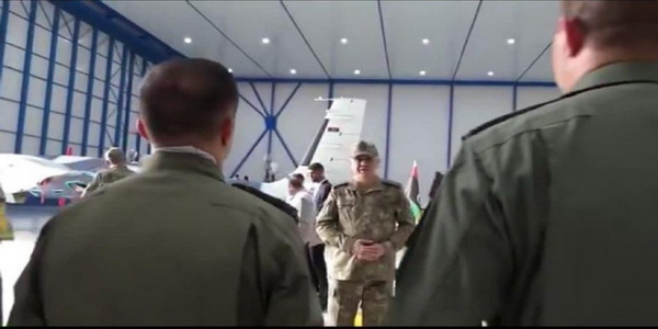 Libya | A Turkish Bayraktar Akıncı drone was spotted in Libya.