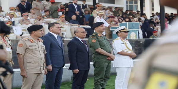 Libya | Celebrating the graduation of new batches of students of military colleges and academies.
