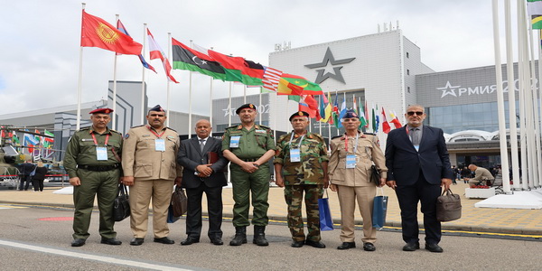 Russia | The Chief of the General Staff of the Libyan Army participates in the International Military-Technical Forum in Moscow