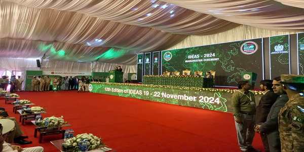 Pakistan | 12th edition of IDEAS 2024 kicks off at Karachi Expo Centre.