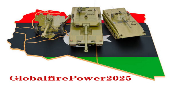 The Libyan army ranks "eleventh" in the Arab world, "ninth" in Africa, and "seventy-sixth" globally in the 2025-GFP annual review of the world's most powerful armies.