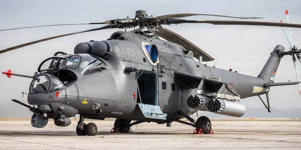 بيلاروسيا | تعزيز القدرات العسكرية بطائرات مروحية قتالية من طراز Mi-35 ومجموعة من أحدث الأسلحة الروسية.
