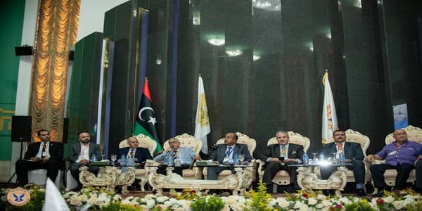 ليبيا | إختتام أعمال مؤتمر ليبيا الدولي لمكافحة الإرهاب السيبراني بمدينة بنغازي. 