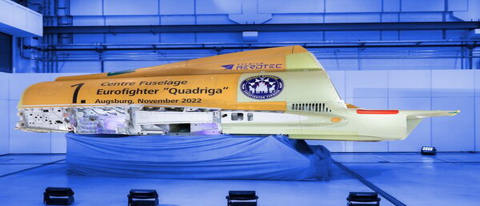 ألمانيا | شركة بريميوم إيروتك تسلم القسم الأول من جسم الطائرة لمشروع "كوادريجا يوروفايتر- Quadriga Eurofighter الألماني.