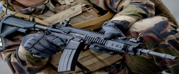 فرنسا | المديرية العامة للتسليح الفرنسية تتسلم آخر 1000 بندقية هجومية من طراز HK416F.