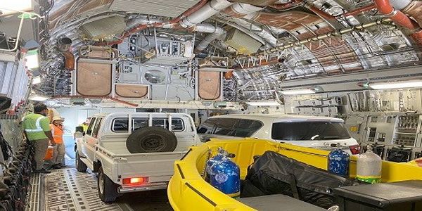 الإمارات | فريق الإنقاذ الإماراتي والهلال الأحمر الإماراتي يبدآن مهمتهما الإنسانية في ليبيا.