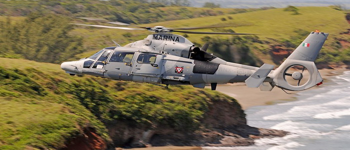 إيرباص تسلم طائراتي هليكوبتر طراز AS565 MBe Panther النمر متعددة المهام للبحرية المكسيكية