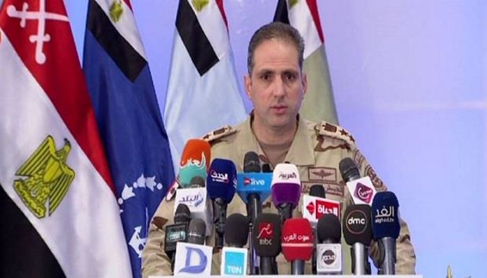الجيش المصري يرد على "هيومان رايتس ووتش".