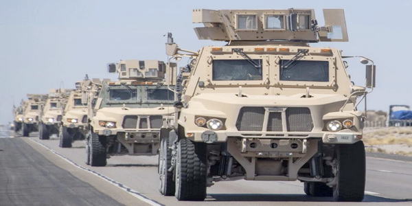 الولايات المتحدة | الجيش الأمريكي يقوم بتقييم مركبات الجيل التالي التكتيكية المتوسطة (FMTV).