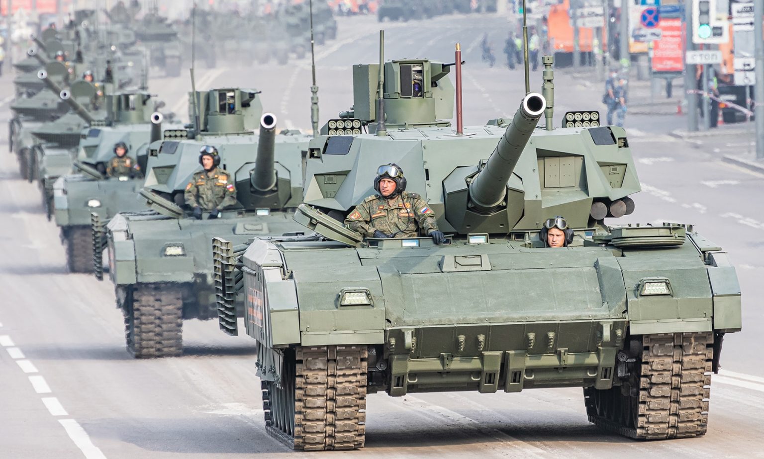 هل شاركت دبابة القتال الرئيسية الروسية الأحدث T-14 Armata في العمليات القتالية في أوكرانيا؟.