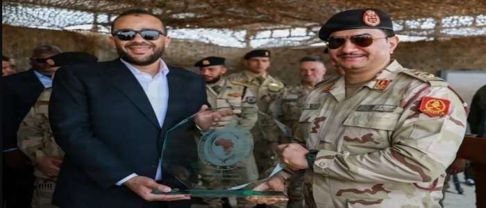 ليبيا | إنطلاق تدريبات فلينتلوك 2026 الدولية بمشاركة جيوش وقادة من 30 دولة بمدينة سرت الليبية.