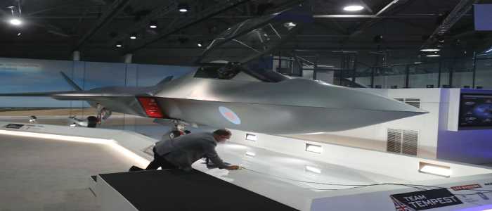 UK unveils new Tempest fighter jet model