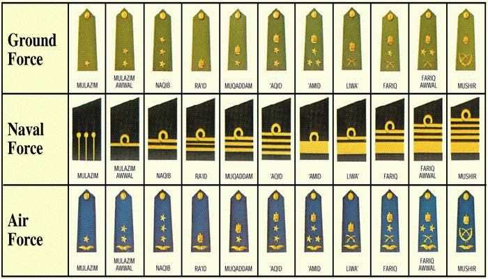 أدبيات التقاليد العسكرية ... منظومة الرتب العسكرية العالمية -4-