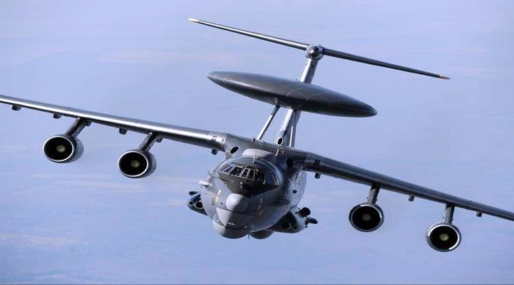 القوات الجوية والفضائية الروسية تتسلم الرادار الطائر A-50U بعيد المدى.