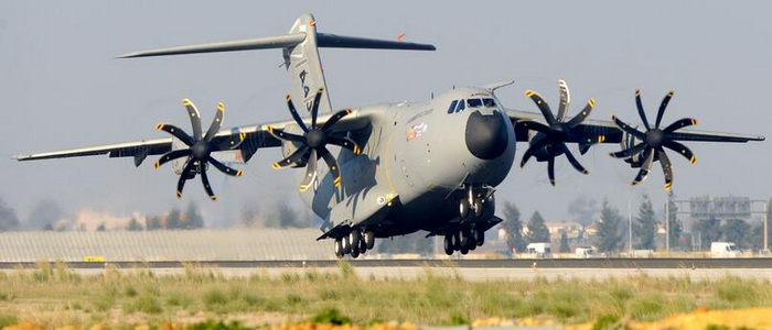 القوات الجوية الألمانية Luftwaffe ترفض تسلم طائرتي نقل A400M من الشركة المصنعة.