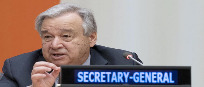 نداء الأمين العام للأمم المتحدة لوقف الحروب وإطلاق النار في جميع أنحاء العالم.