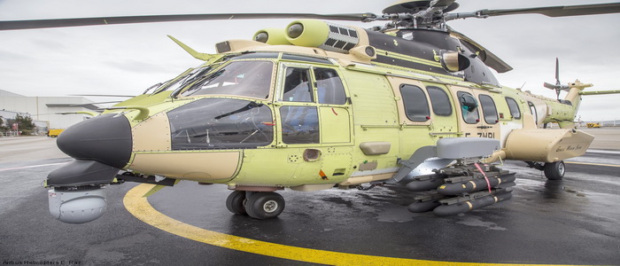 المروحية إيرباص H145M تنفذ رحلتها الأولى مع نظام تسليح HForce بنجاح