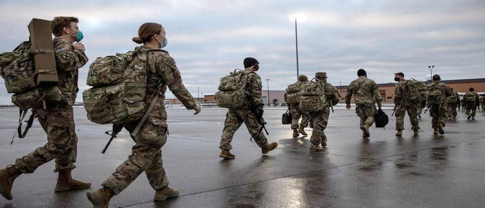 الولايات المتحدة | البنتاغون يرسل 3 آلاف جندي إلى أفغانستان لإجلاء آمن لموظفي السفارة الأمريكية.