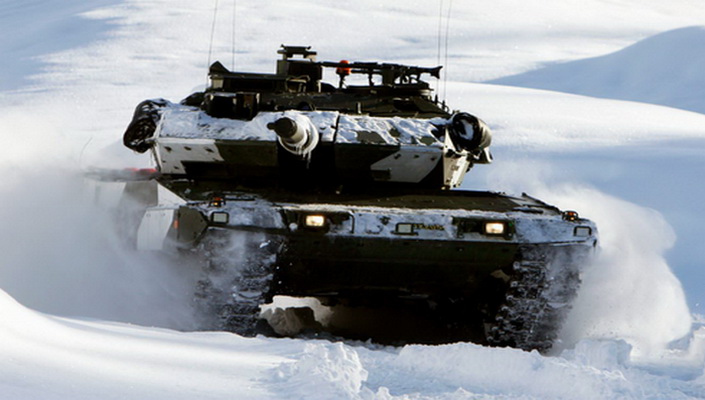 السويد | الجيش السويدي يبدأ في زيادة وتعزيز قدرة دباباته .Stridsvagn 122 MBT