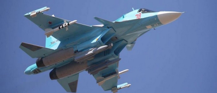 روسيا | المقاتلة سوخوي Su-34M الحديثة تتلقى قدرات طائرات هجومية جزئية.
