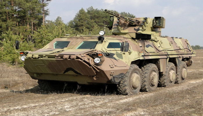 أوكرانيا | مكتب KMDB تحصل على عقد مع وزارة الدفاع لشراء 75 مركبة من طراز BTR-4 APC.