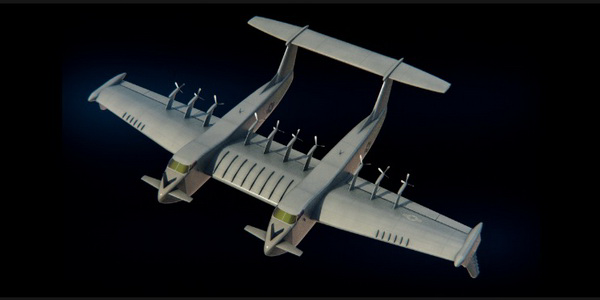 الولايات المتحدة | DARPA تختار General Atomics ، Aurora للعمل على طائرة Liberty Lifter المائية.
