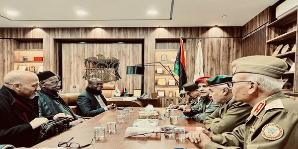 Libya | The Special Representative of the Secretary-General in Libya, Mr. Abdullah Batili, meets in Benghazi with members of the 5+5 Military Committee (representing the Libyan East).