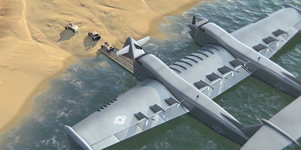 الولايات المتحدة | وكالة DARPA تقوم بالاستعانة بشركة Aurora للاستمرار في تصميم طائرة مائية للشحن الثقيل للجيش الأمريكي.