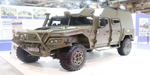 إسبانيا | شركة Urovesa تكشف عن مركبة استطلاع NBC ذات التقنية العالية 4X4 PITON.