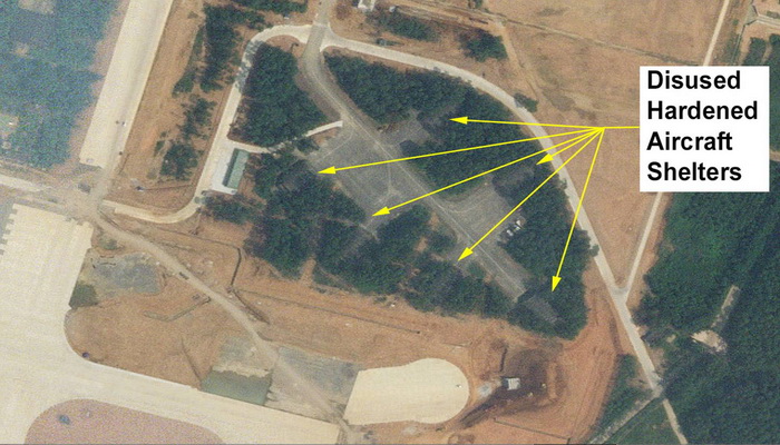 الصين | صور الأقمار الصناعية تظهر ترتيبات توسعة لقاعدة جوية لجيش التحرير الشعبي في جنوب الصين.
