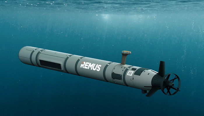  الولايات المتحدة | شركة Huntington Ingalls Industries (HII) تكشف النقاب عن أحدث مركبة غير مأهولة تعمل تحت الماء (UUV) باسم Remus 620.