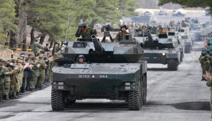اليابان | الحكومة تنظر في تصدير المركبات المدرعة المستعملة والصواريخ الموجهة التابعة لقوات الدفاع الذاتي اليابانية.