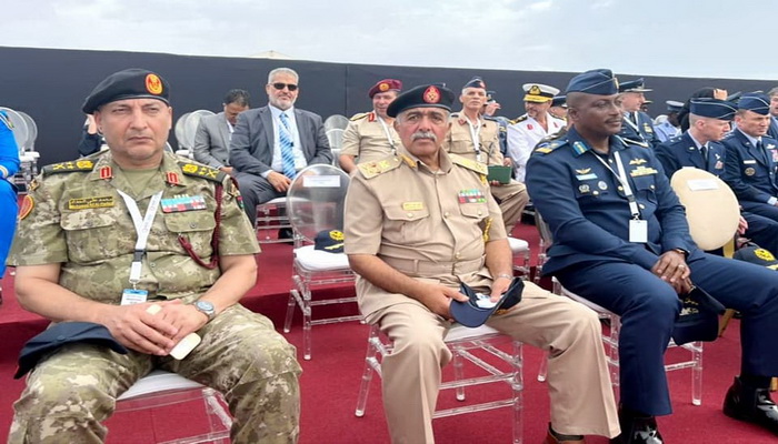 Libya | Lieutenant-General Al-Haddad, Lieutenant General Al-Nadori and the corresponding delegation participate in the activities of the International Air and Defense Exhibition IADE 2022 in its second session in Tunisia