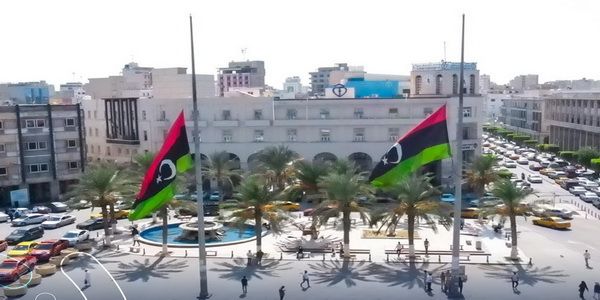 ليبيا | تنكيس الأعلام في العاصمة الليبية طرابلس حداداً مع ضحايا السيول في مناطق ومدن شرق البلاد.