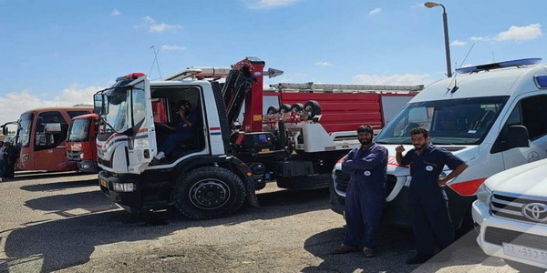 ليبيا | "فزعة خوت"... حملة تضامنية لإغاثة متضرري فيضانات مدن شرق ليبيا.