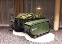 Milrem exhibits its fully customizable UGV at IDEX together with IGG, AEC and Raytheon