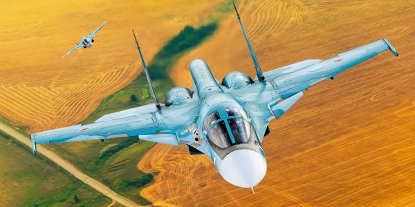 تشكيل مجموعة طيران روسية خاصة مجهزة بمقاتلات Su-34 لأغراض القتال في أوكرانيا.
